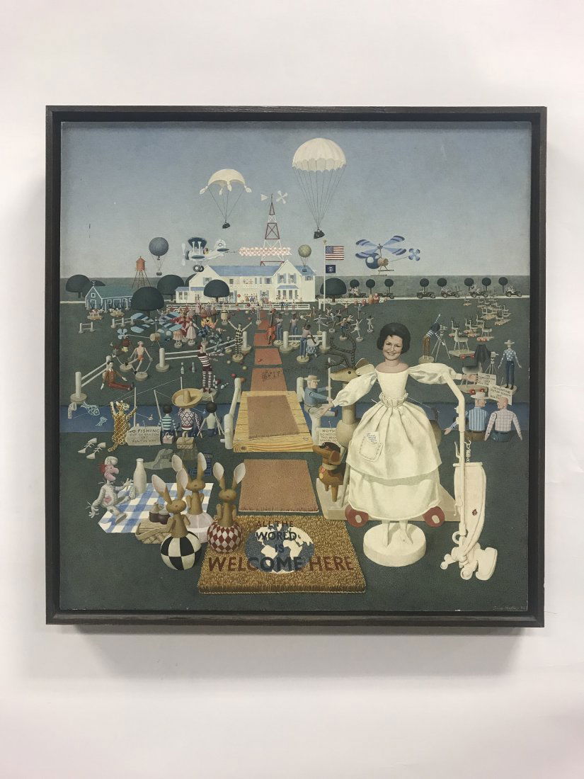 Important Painting Gifted to President LB Johnson (1 of 12)