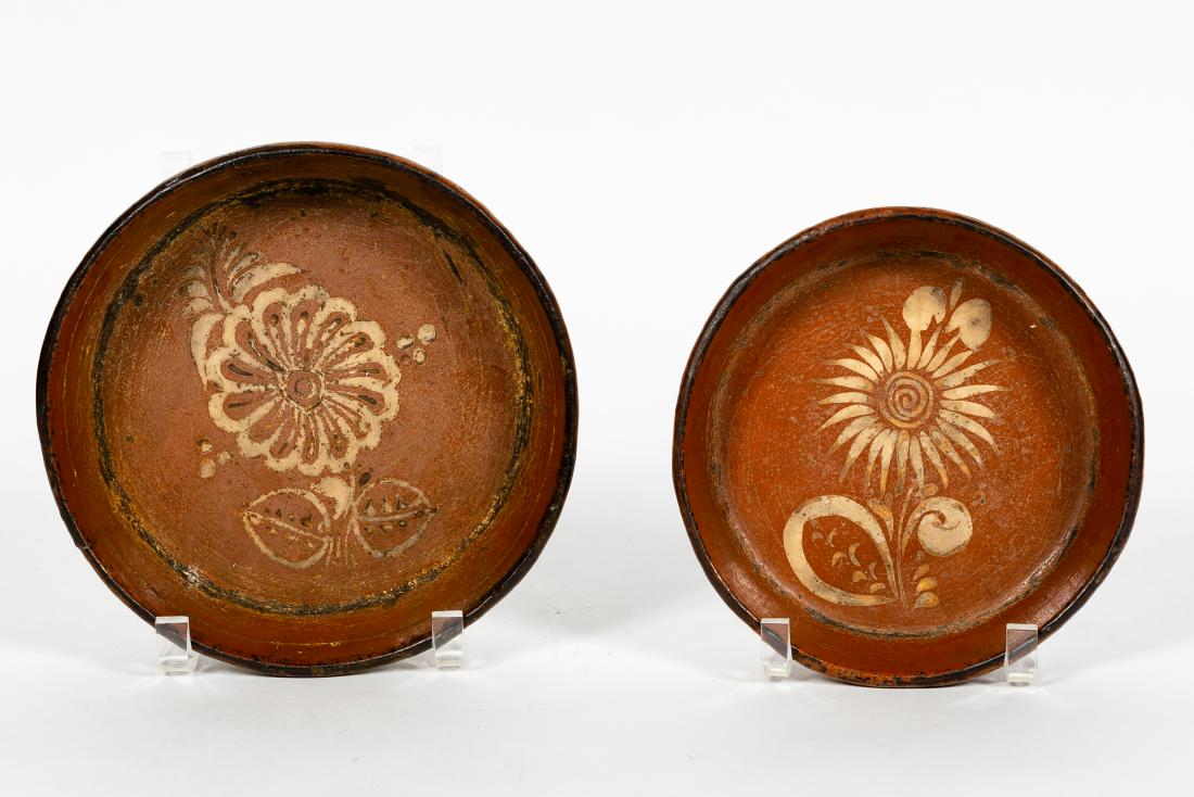19th C. Shenandoah Valley Style Redware Bowls (1 of 6)