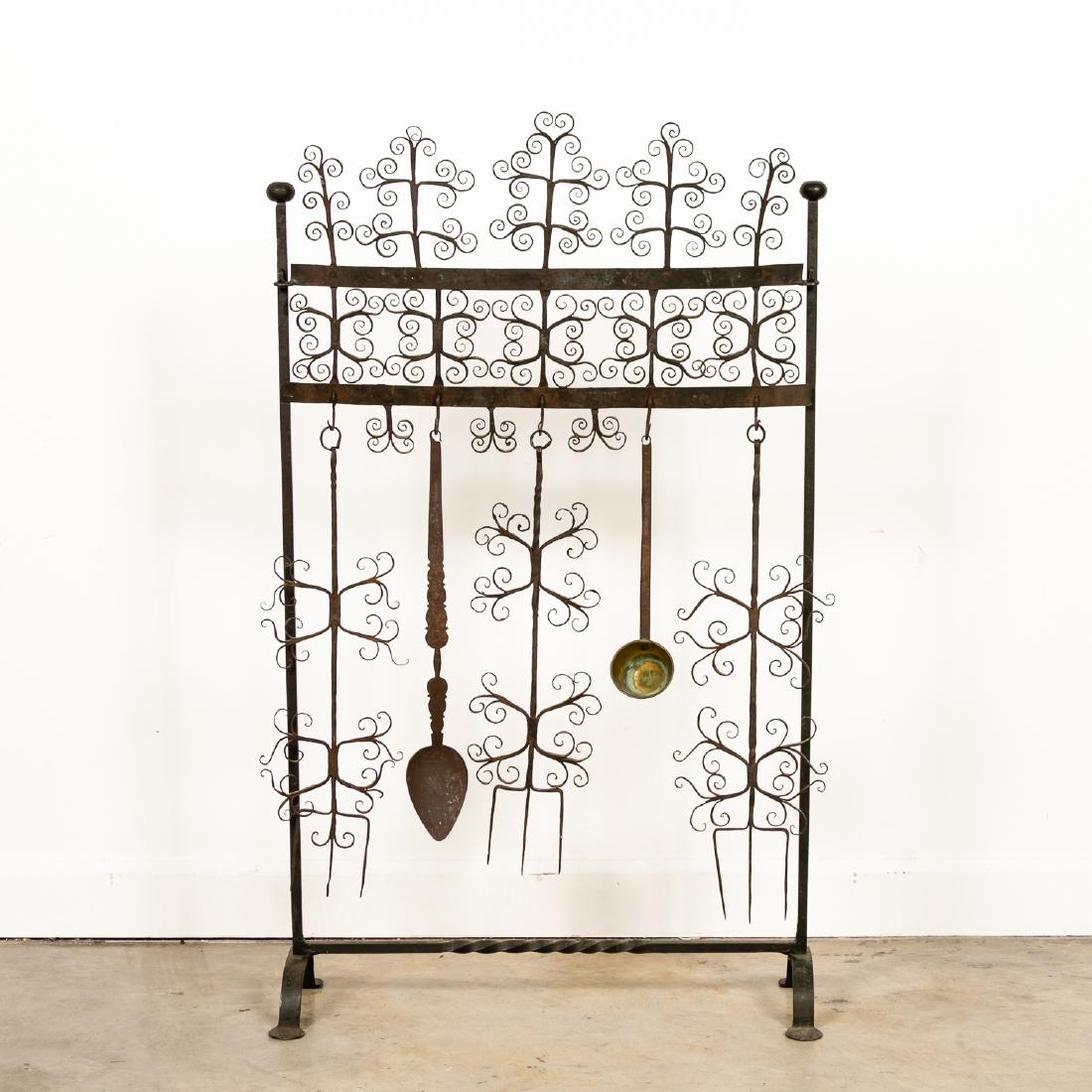 7 PCS Early American Style Hearth Cooking Set (1 of 3)