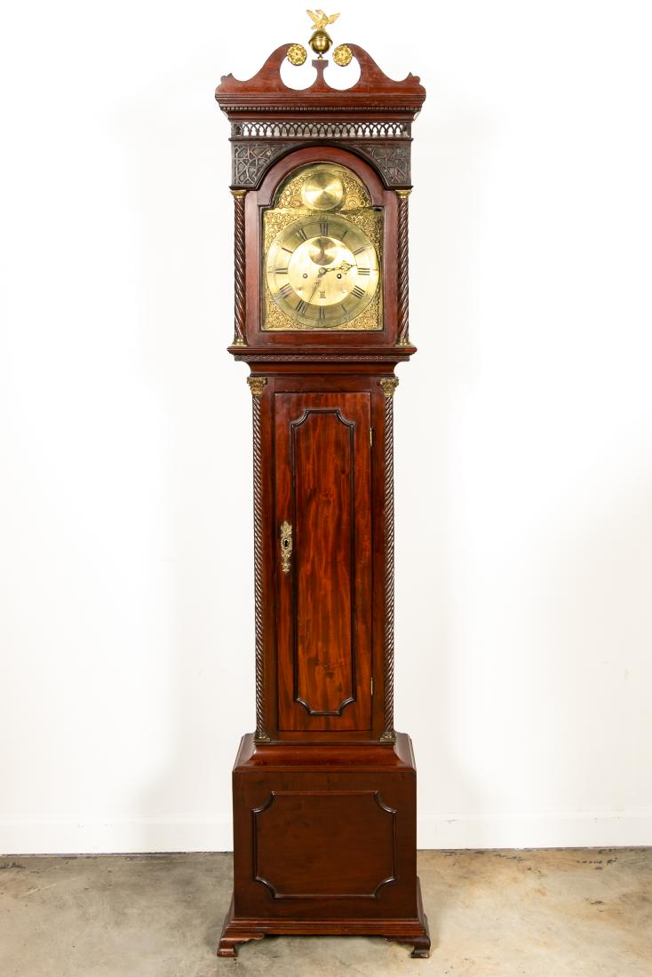 Georgian Scottish Tall Case Clock, Martin (1 of 12)