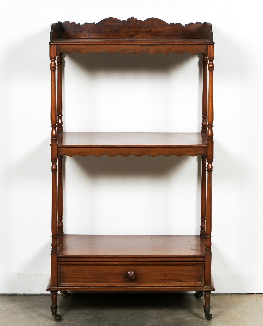 19th C. Georgian Style Mahogany Etagere (1 of 6)