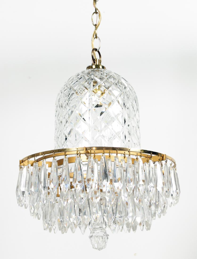 Waterford Crystal "Wedding Cake" Chandelier (1 of 4)