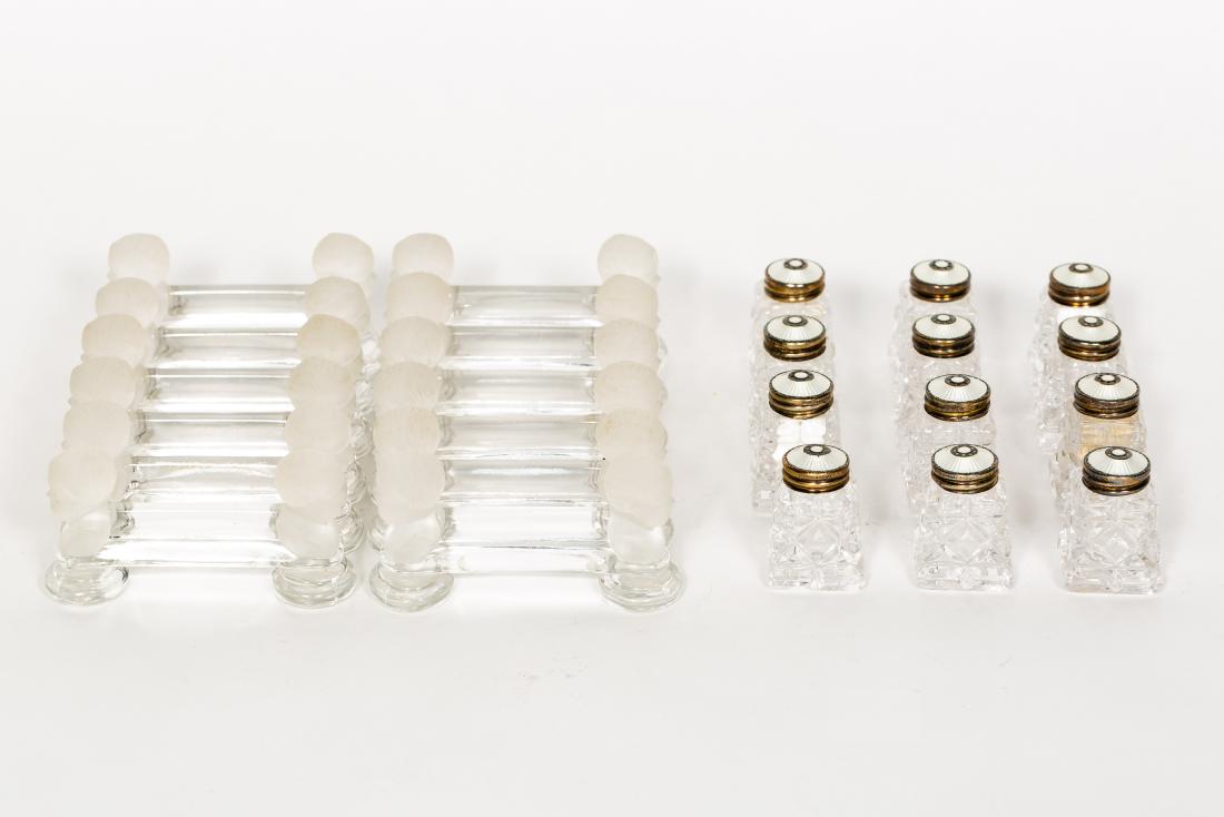 Two Sets of Table Articles, Baccarat & Sterling (1 of 8)