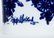 Rosenthal Bjorn Wiinblad Blue and White Glass Vase - 2