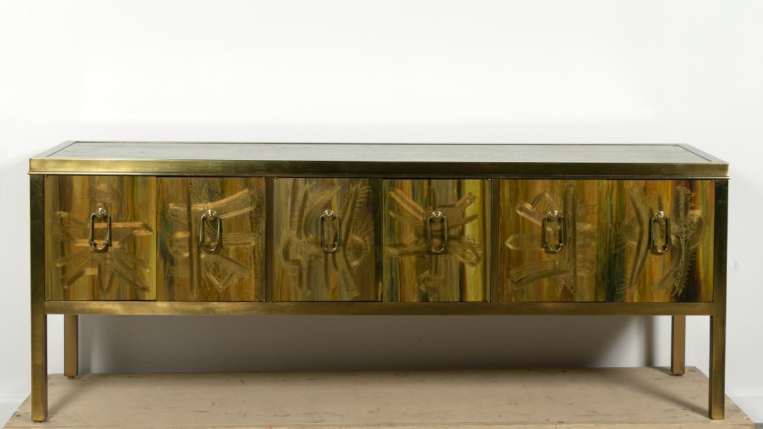 Mastercraft Bernard Rohne Acid Etched Credenza (1 of 9)