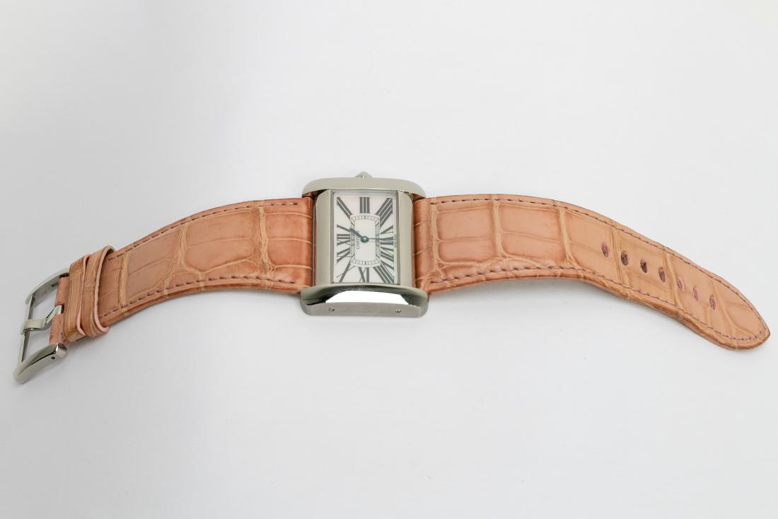 Cartier #250/500 Ladies Pink Banded Wrist Watch (1 of 5)
