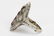 Art Deco 14k White Gold, Ruby, & Diamond Ring - 2