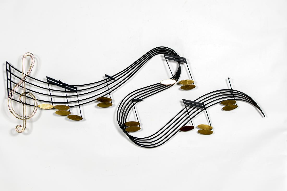 C Jere Signed Musical Note Wall Hanging (1 of 3)