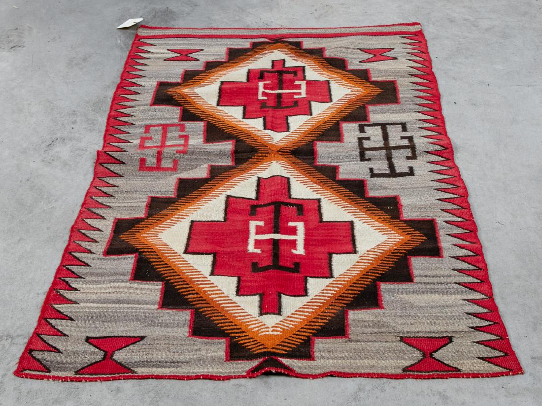 Navajo Hand Woven Rug (1 of 2)