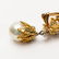 Vintage Erwin Pearl Gold Earrings w/ Pearl Drops - 5