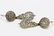 Pair, Georgian or Victorian Paste Earrings - 4