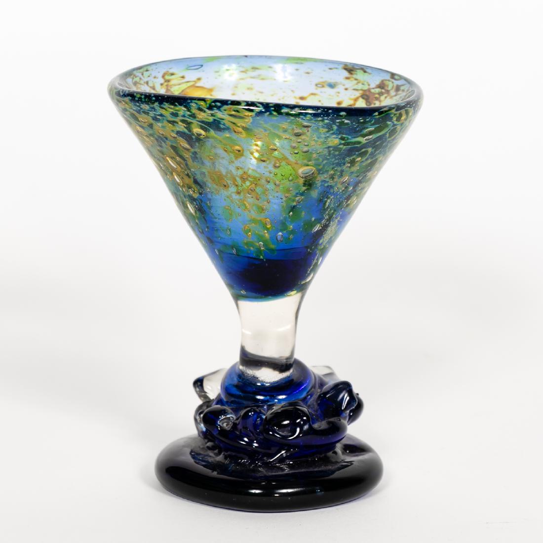 Samuel Herman Art Glass Roemer or Vase (1 of 6)