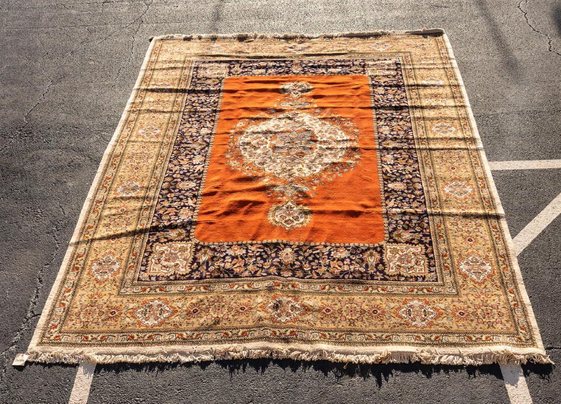 Hand Woven Tabriz Rug or Carpet, 13' 4" x 10' 1" (1 of 3)