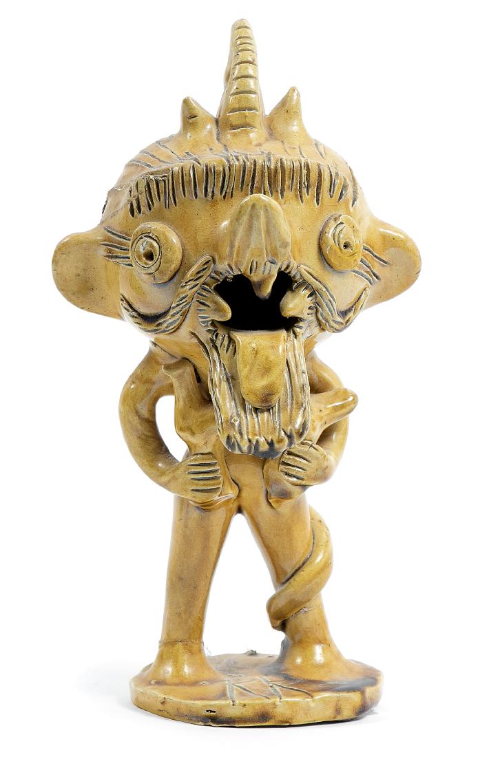 Rosa Ramalho Figural Sculpture of the Devil (1 of 6)