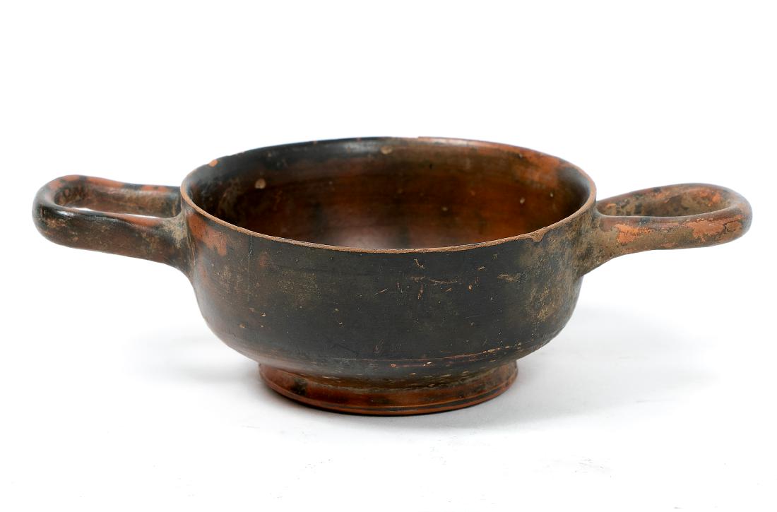 Greek Blackware Skyphos (1 of 4)