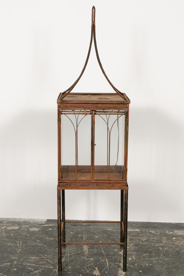 Victorian Wrought Iron Terrarium (1 of 3)