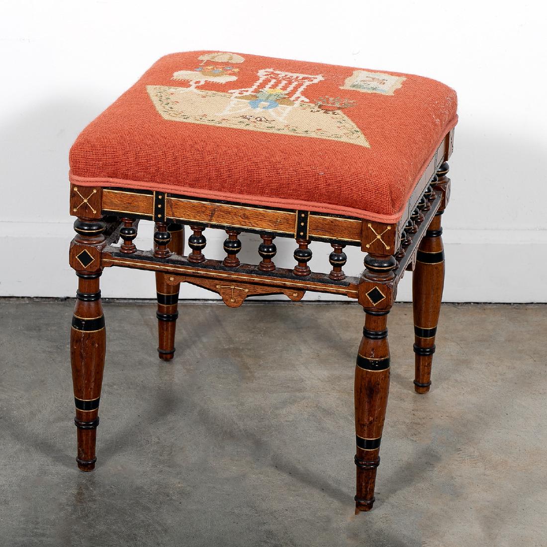 Paine Furniture Co. American Aesthetic Footstool (1 of 2)