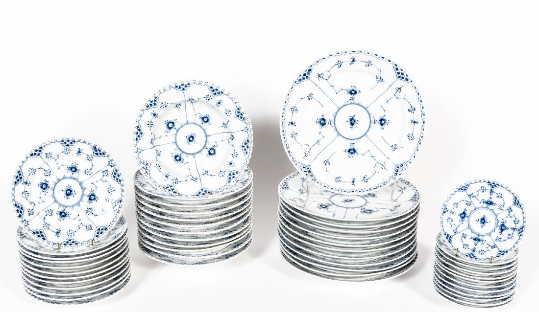 Royal Copenhagen Blue Fluted China, Service for 12 (1 of 3)