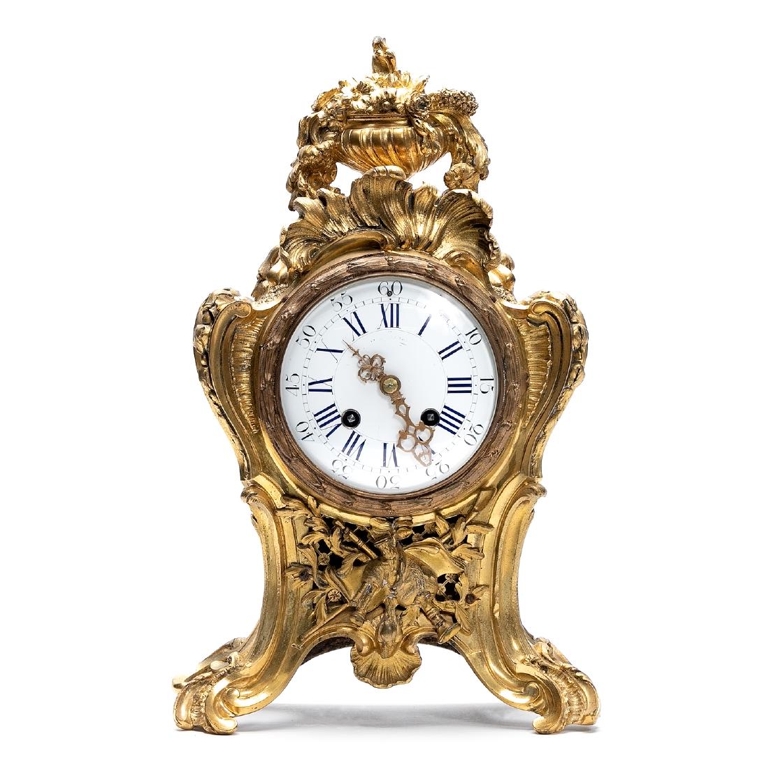 Charpentier, Paris, French Gilt Bronze Clock (1 of 7)