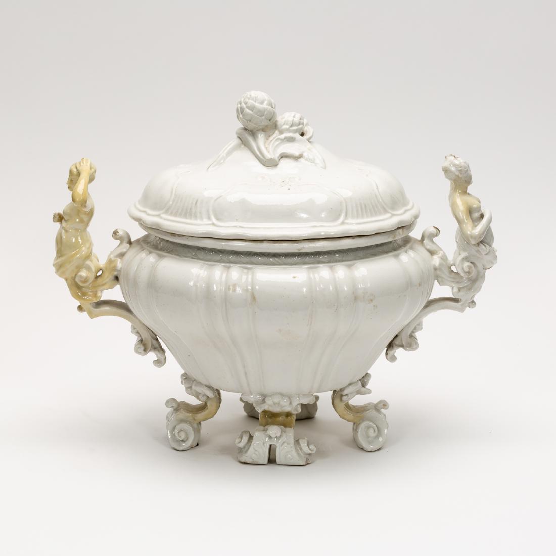 Blanc de Chine Lidded Figural Tureen (1 of 11)