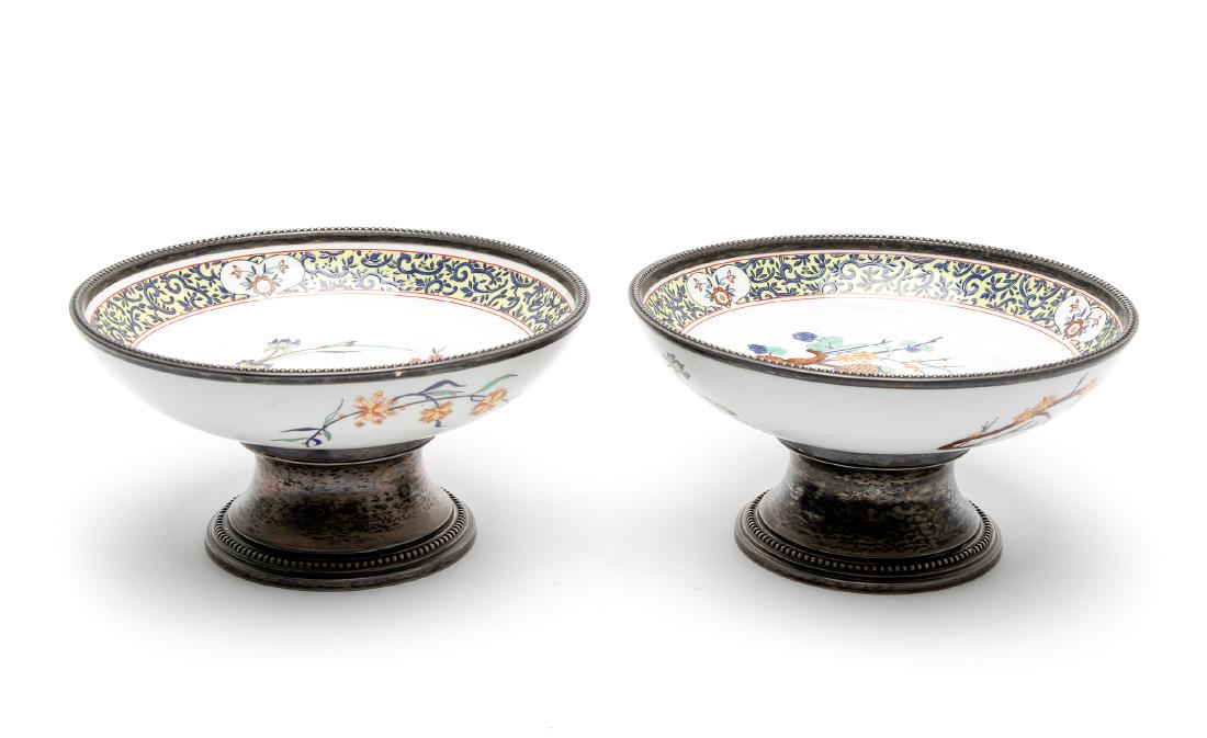 Pair, Samson Chantilly "Kakiemon" Compotes (1 of 6)