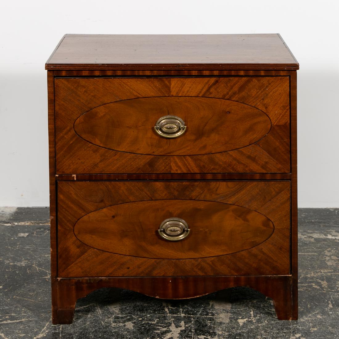 English Mahogany Night Stand / Small Chest (1 of 10)