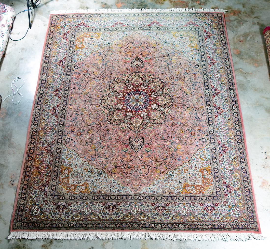 Hand Woven Tabriz Rug or Carpet 10' x 13' 5" (1 of 18)