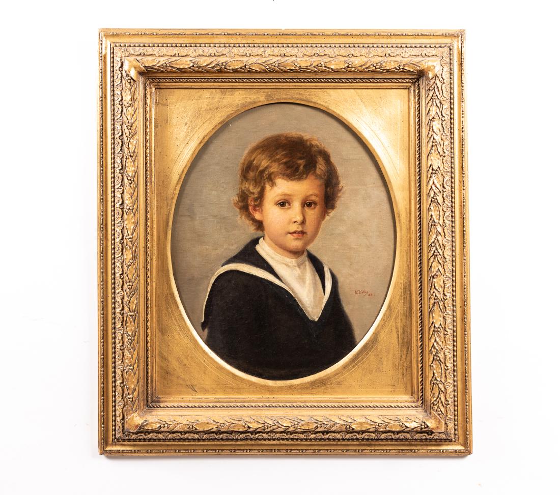 American School Portrait of Boy in Sailor Suit (1 of 9)