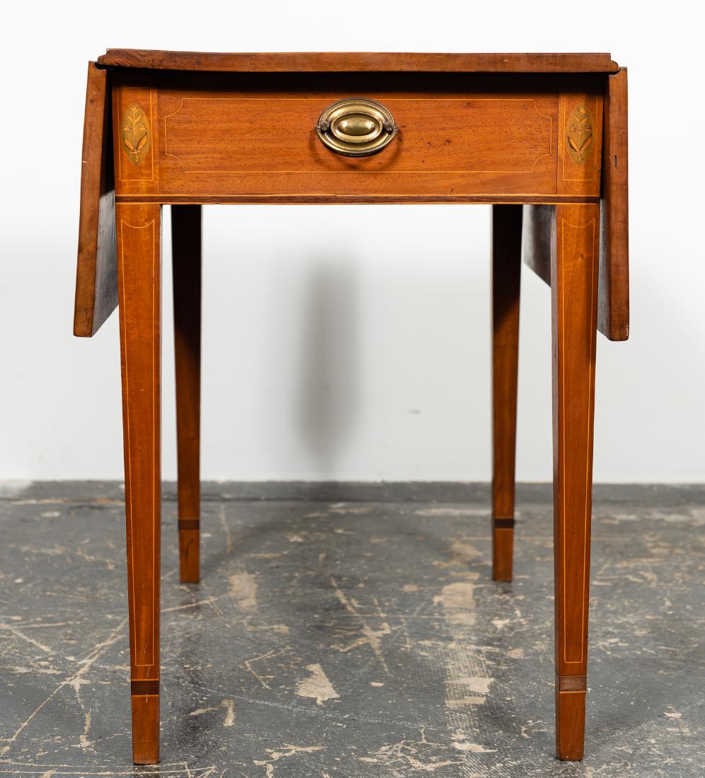E. 19th C. American Walnut Pembroke Table (1 of 8)
