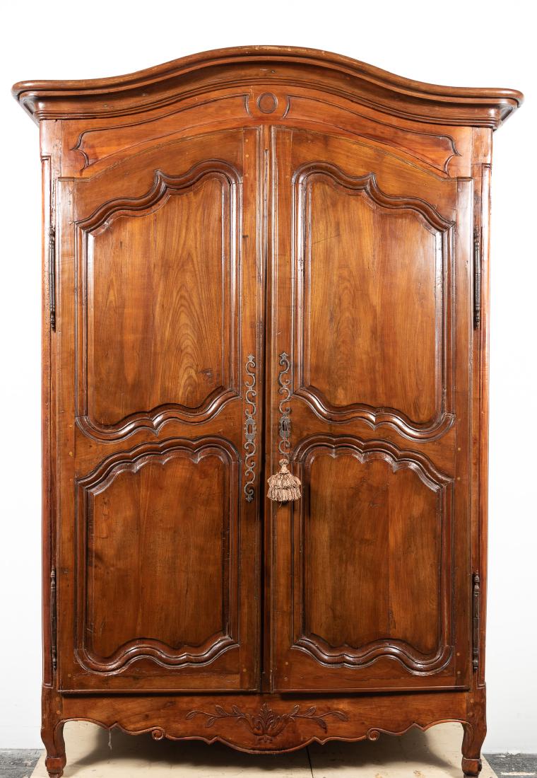 Louis XV Style French Two Door Armoire (1 of 12)