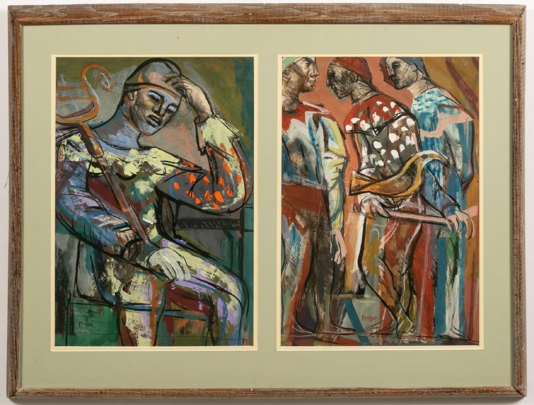 Josef Presser Signed Mixed Media (1 of 5)