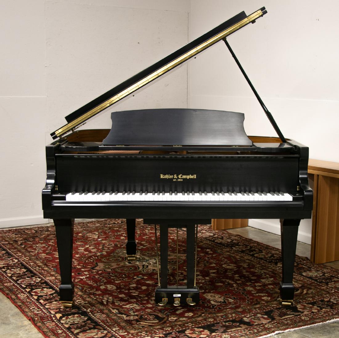 Kohler & Campbell Black Baby Grand Piano (1 of 11)
