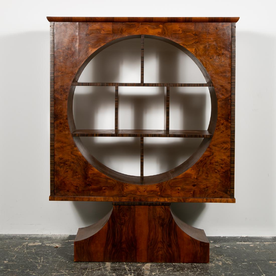Art Moderne Style Burled & Palisander Etagere (1 of 11)