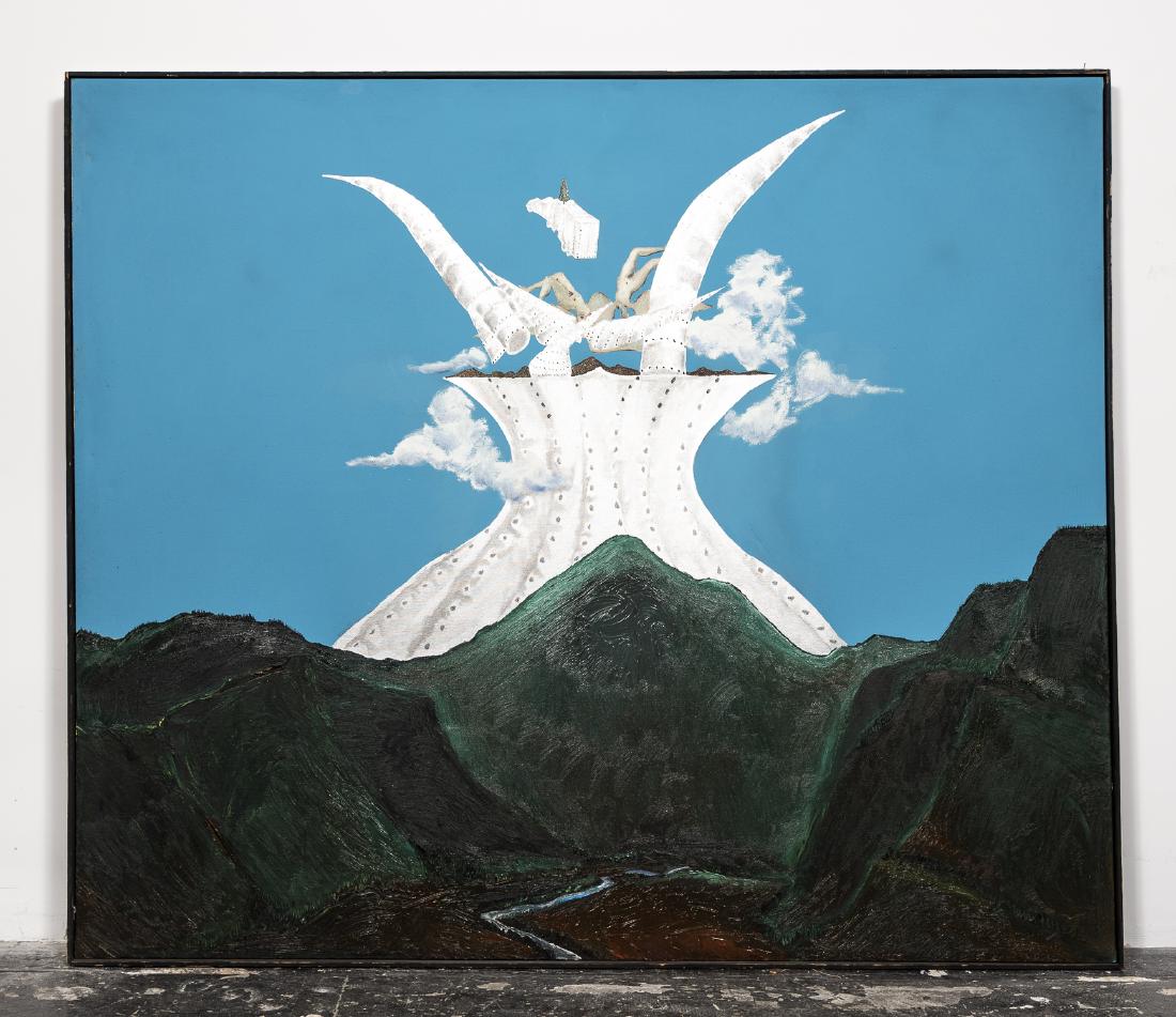 Tom Holland "Fall River" Oil and Acrylic on Canvas (1 of 9)