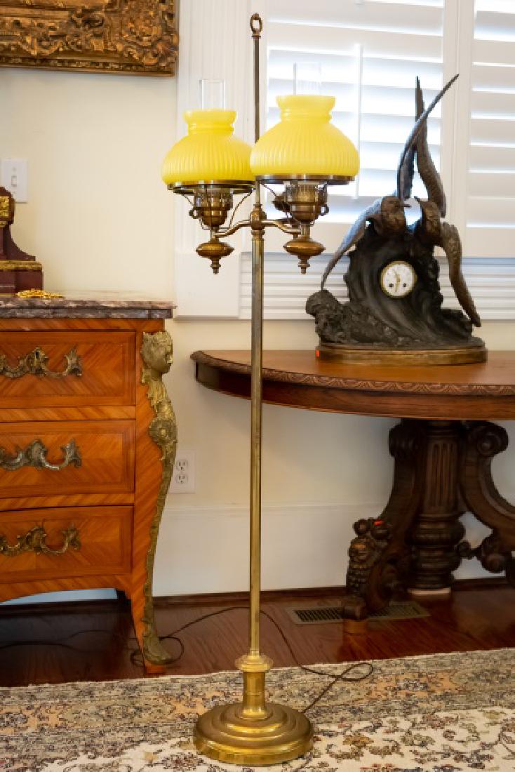 Student Style Brass Floor Lamp (1 of 3)