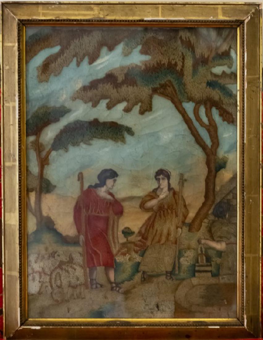 Late 18th Georgian Embroidery (1 of 5)