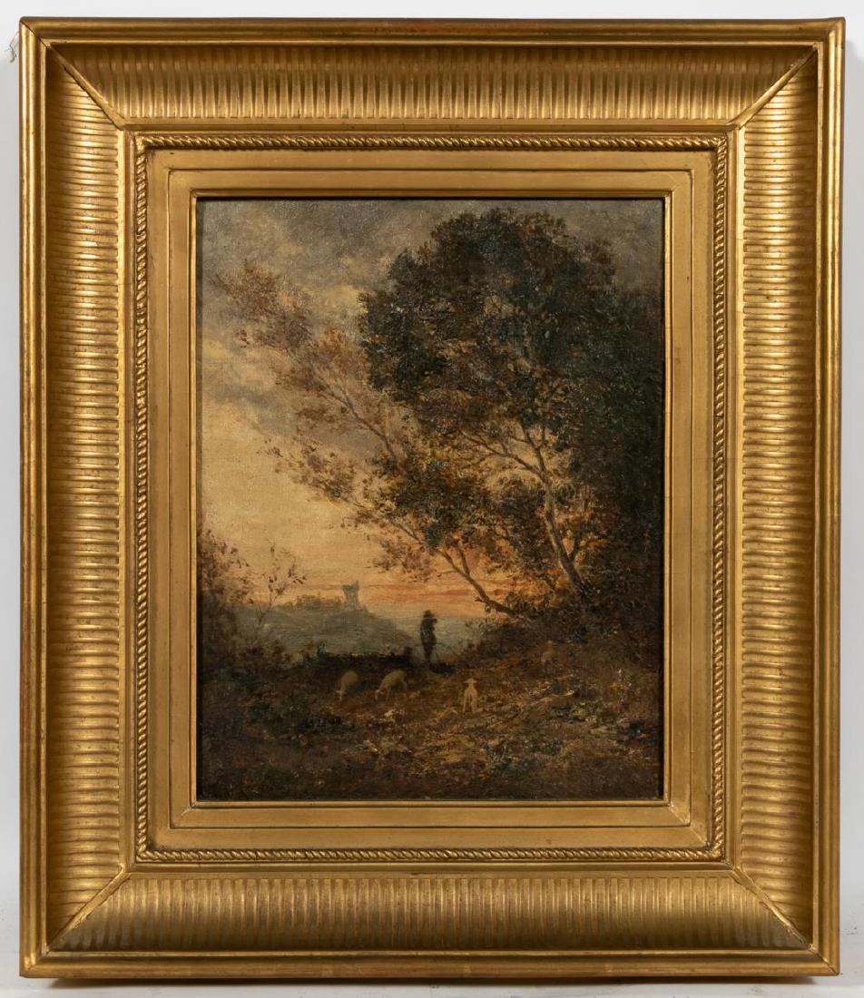 19th c. Oil Landscape, Manner of Corot (1 of 3)