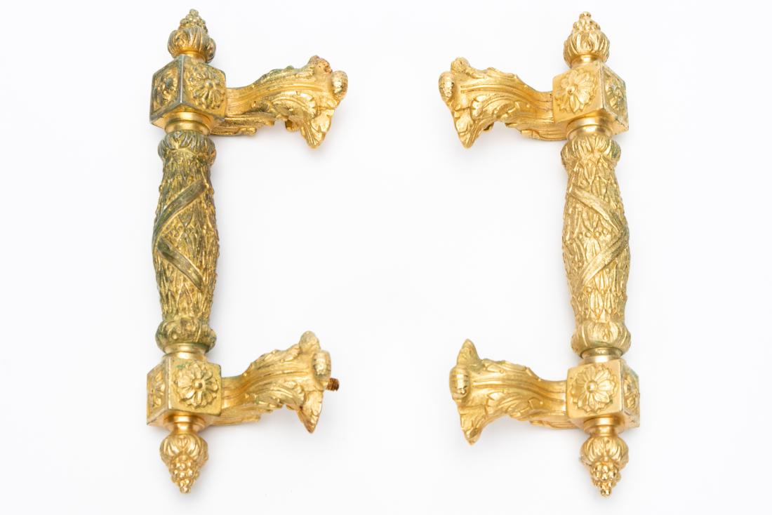 Pair, Sherle Wagner 22K Plated Handles (1 of 9)