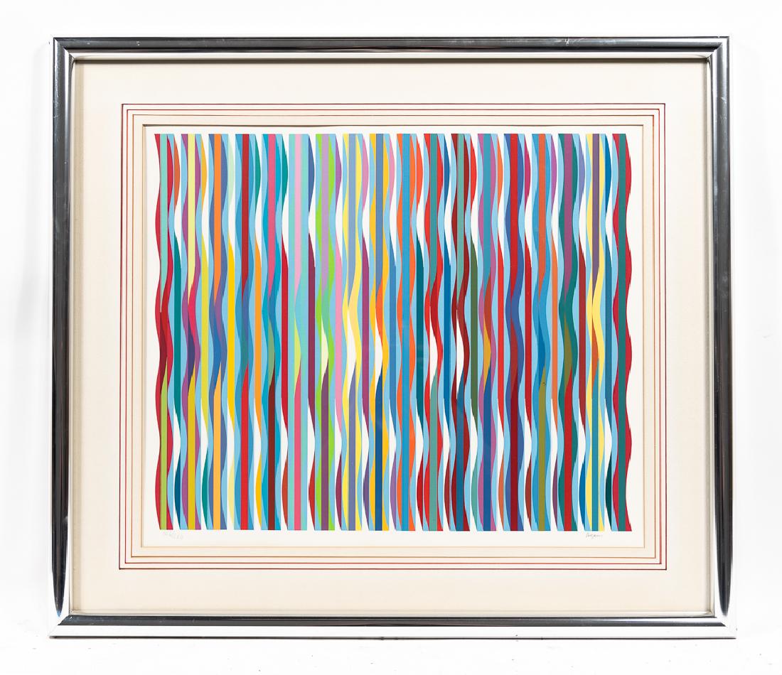 Yaacov Agam, Untitled Serigraph, 102 of 300 (1 of 7)
