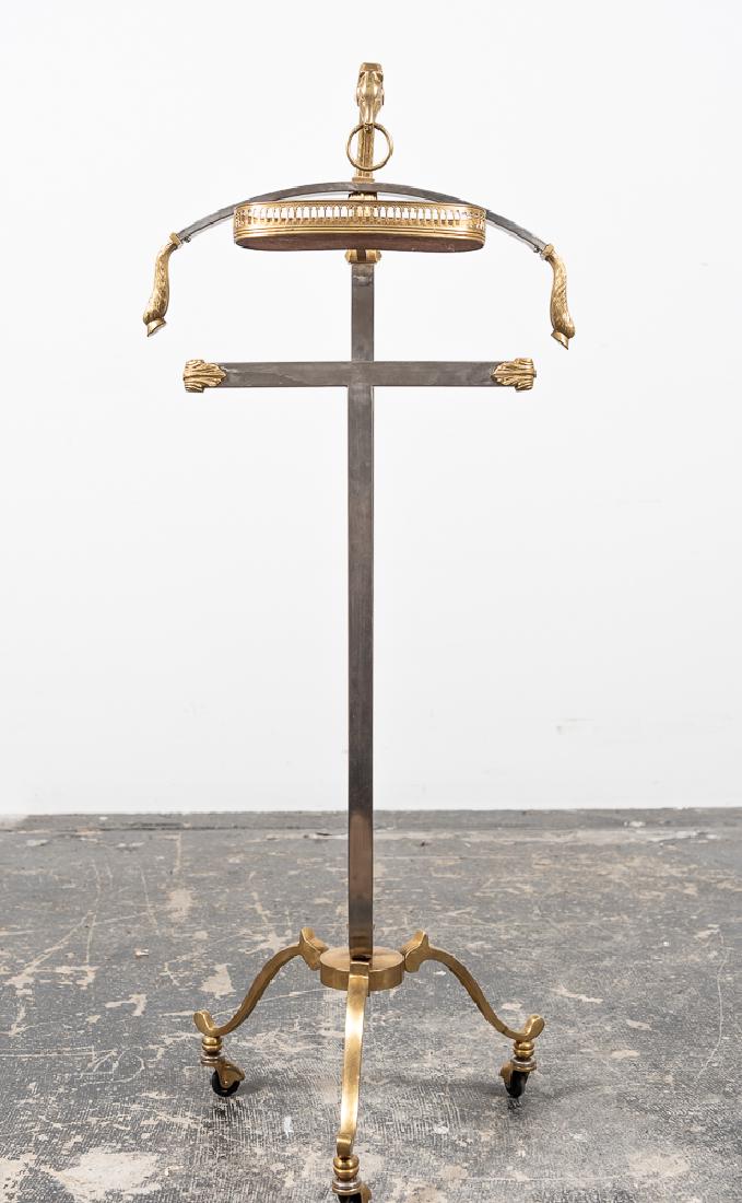 Maison Jansen Ram's Head Man's Valet, C. 1960 (1 of 5)