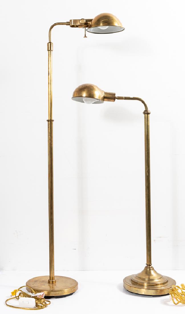 Two Ralph Lauren Brass "Fairfield" Floor Lamps (1 of 4)