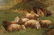 Pair, 19th C. British School Signed Pastoral O/C - 9