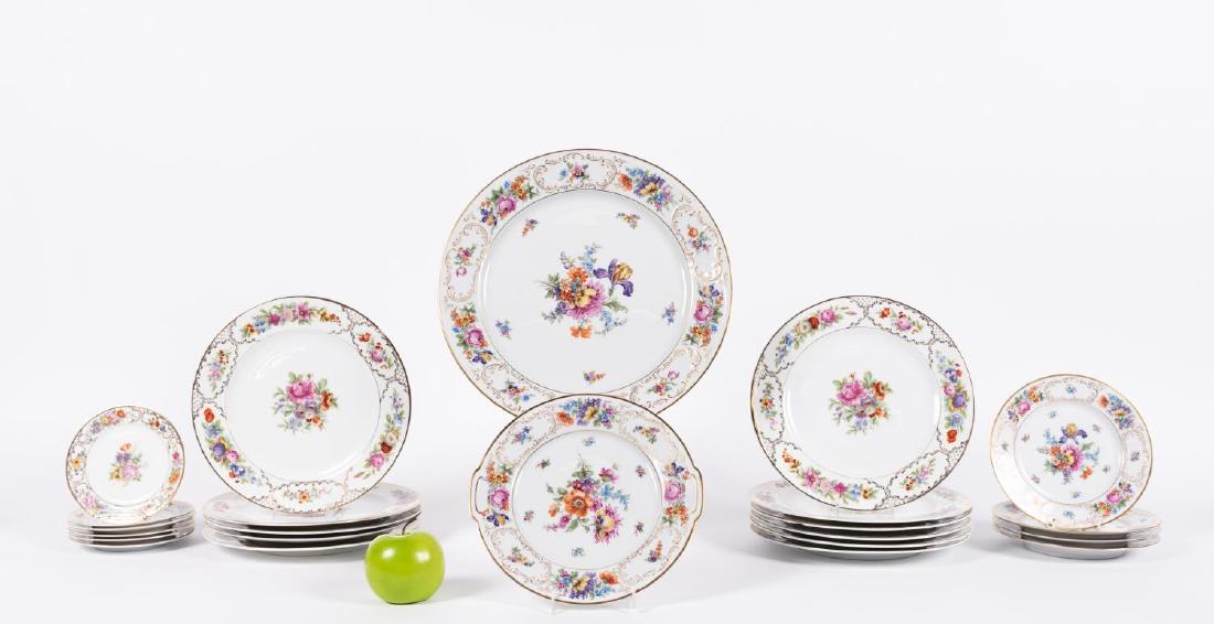 23 pc Rosenthal & Tirschenteuth Floral Dinnerware (1 of 6)