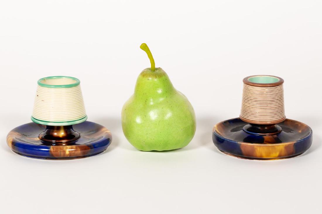 Two Wedgwood Majolica Glazed Match Strikes (1 of 6)