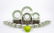 Richard Ginori "Ercolano Green" China Set, 60 PCs
