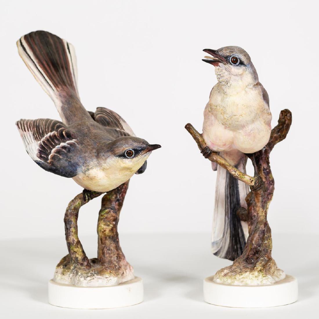 Pair of Doughty Mocking-Bird Bisque Figurines (1 of 5)