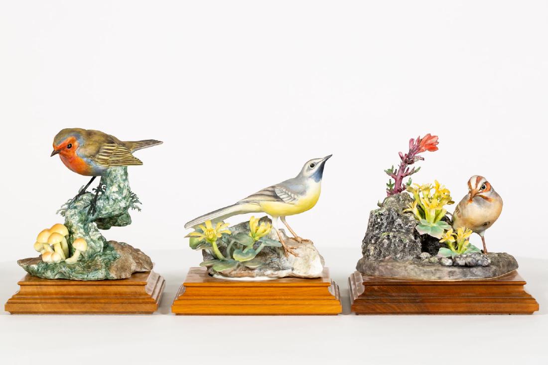 Group of Three Dorothy Doughty Porcelain Birds (1 of 7)