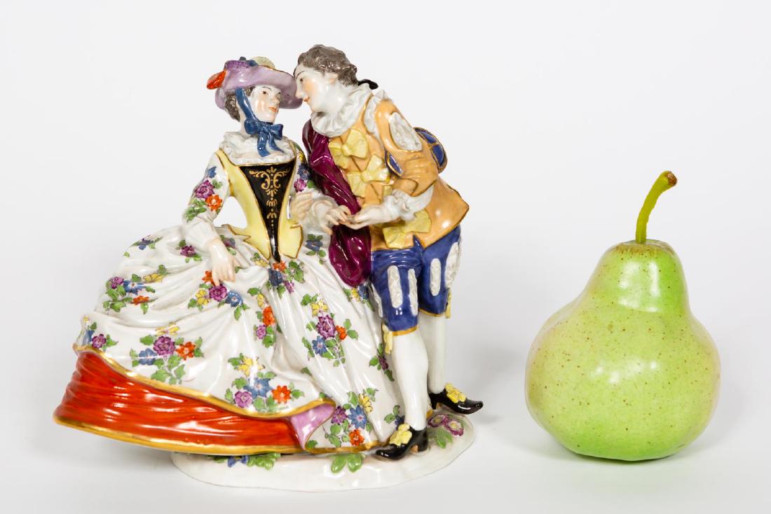 Signed Meissen Porcelain Figural Group (1 of 5)