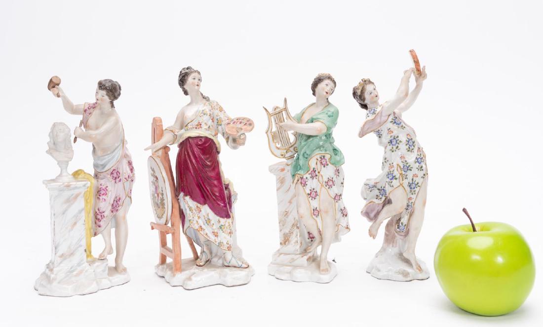 Four Samson & Co. Porcelain Muse Figurines (1 of 5)