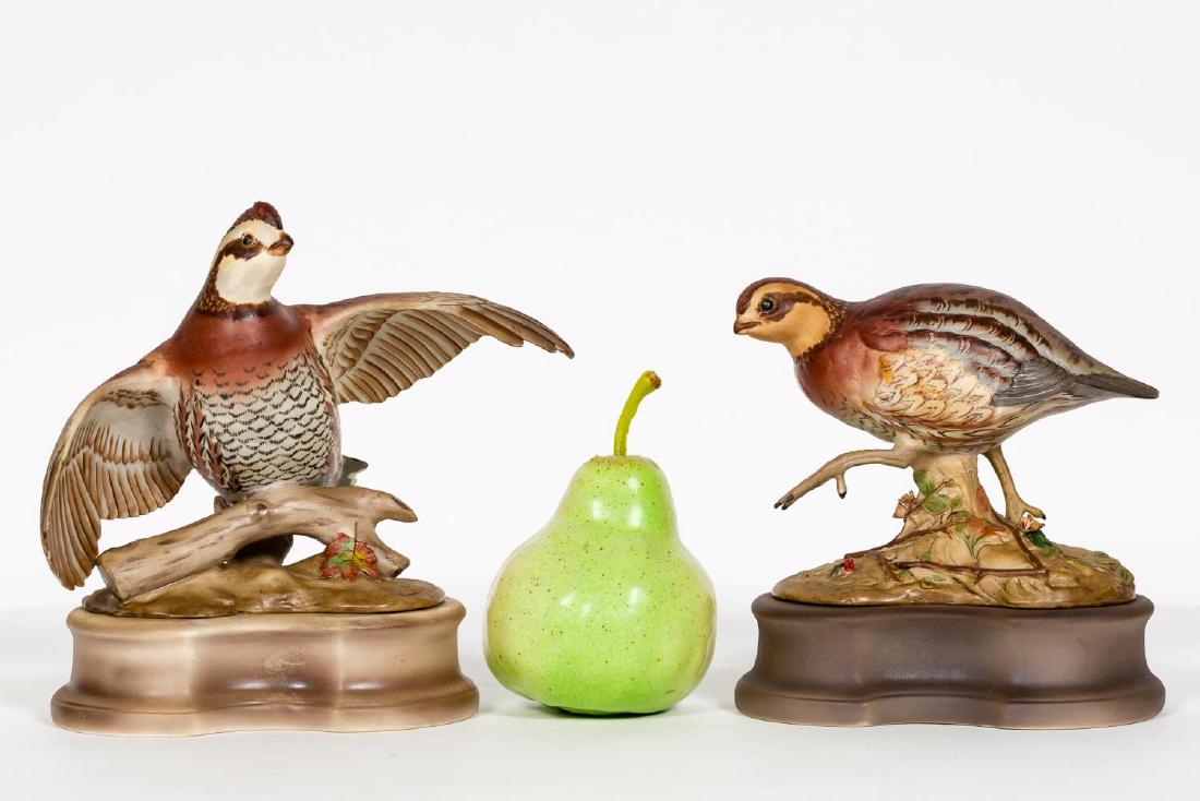 Rare Boehm Male & Female Bob-White Quail Figures (1 of 6)